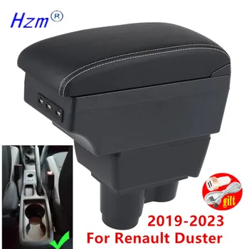 Для Renault Duster Коробка подлокотника Duster 2 2018-2023 Универсальная коробка автомобильного подлокотника Для Dacia Duster Коробка для хранения деталей интерьера