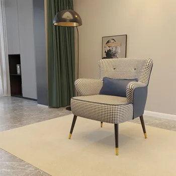 Скандинавские Роскошные стулья для гостиной, гостиная для макияжа, Удобные стулья для гостиной, Офисный акцент, современная мебель