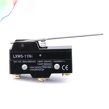 1 шт. микроконтурный выключатель LXW5-11N1 3A с длинным рычагом SPDT Snap Action CNC новый
