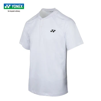 Yonex теннисная футболка спортивная одежда спортивная одежда для бадминтона спортивная майка с коротким рукавом мужчины женщины 115083TCR /215083TCR