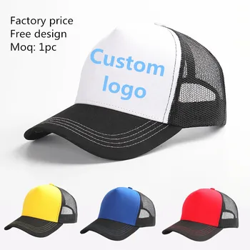 Взрослые повседневные спортивные шляпы в стиле хип-хоп, бейсболка с вышивкой логотипа на заказ, Мужская повседневная бейсболка с дышащей сеткой, Облегающая кепка дальнобойщика gorros