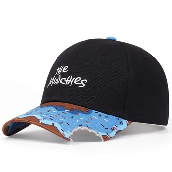 MUNCHIES Хип-хоп кепка для девочек и мальчиков Модная бейсболка для мужчин, женщин, взрослых, спортивная повседневная шляпа, солнцезащитные кепки на открытом воздухе