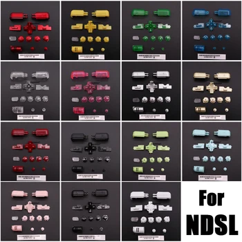 1 комплект Сменных Кнопок ABXY L R D Pad Cross Button Полный Набор Кнопок Для Nintend DS Lite Для Комплекта Кнопок консоли NDSL
