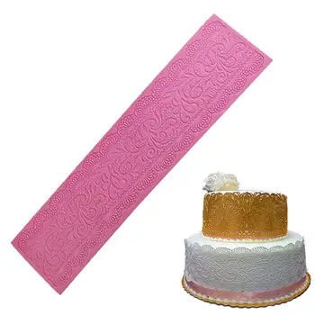 Цветочная силиконовая форма Формы для тортов, помадки, сахарной пудры Для свадебного украшения, Инструменты для украшения торта, кухонные принадлежности