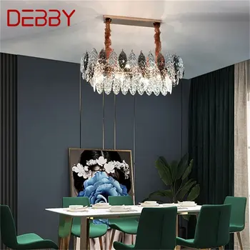 Подвесной светильник TEMAR, роскошные хрустальные лампы в постмодернистском стиле, Декоративный светодиодный светильник для домашней столовой