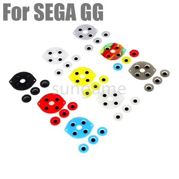 30 комплектов Для SEGA Game Gear GG Силиконовые Токопроводящие Резиновые Накладки Для Кнопок Контроллера