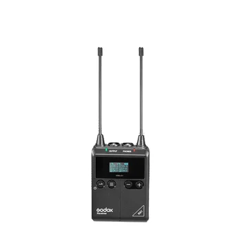 WMicS1 kit2 UHF Беспроводной Микрофон 2шт Портативных Передатчиков TX1 + Приемник RX1 для Видеоблога Камеры смартфона