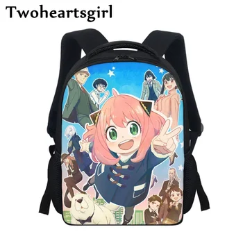 Twoheartsgirl Spy X Family Детские Школьные сумки для малышей Аниме Back to School Рюкзаки На молнии Детская Сумка Для книг Mini Daily Mochila