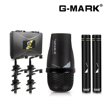 Ударная установка Микрофон G-MARK GDM7 Премиум-класса из 7 частей Инструментальный микрофон для записи инструментальных выступлений группы DJ на сцене вживую
