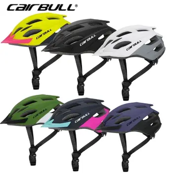 Велосипедный шлем CAIRBULL, новый Горный шоссейный велосипед MTB, Цельнолитый защитный колпачок, подходящий для мужчин и женщин, экипировка для езды на велосипеде
