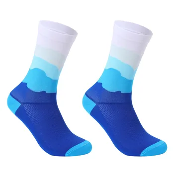 10 цветов Высококачественных спортивных носков профессионального бренда, дышащих дорожных велосипедных носков, спортивных носков для активного отдыха, гоночных велосипедных носков, обуви