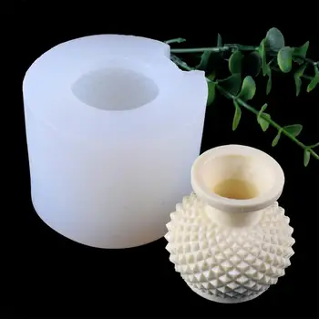 Силиконовая форма для вазы Ваза Гипсовые цементные формы Бетонная глиняная форма своими руками