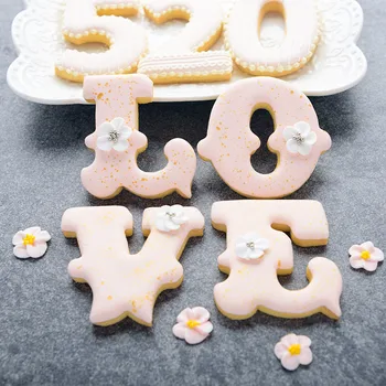 День Святого Валентина 26, Форма в виде алфавита A-Z, форма для печенья, форма для бисквита, форма для помадки, форма для тиснения, Инструменты для украшения торта, выпечки