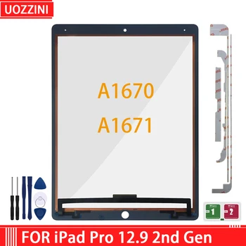 Для iPad Pro 12.9 A1670 A1671 Сенсорный экран Дигитайзер Замена стекла передней внешней панели Для iPad Pro 12.9 2nd (версия 2017)