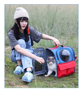 Складная сумка-капсула для транспортировки астронавтов, сумка через плечо, рюкзак для кошек и собак, сумка для домашних животных, Космический Кошачий ремень