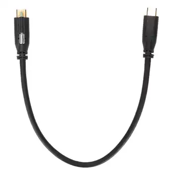 Поддержка зарядного кабеля Type C USB3.1 Прочная зарядная линия Type C 5A с крепежными винтами для телефонов