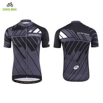 Мужская велосипедная майка ZEROBIKE с коротким рукавом из 100% полиэстера, спортивная одежда, быстросохнущая дышащая велосипедная рубашка M-XXL