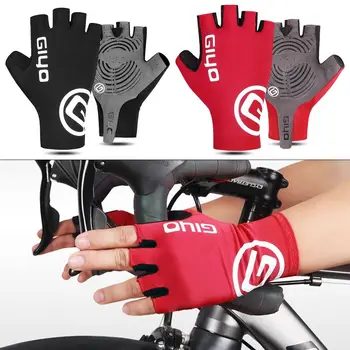 Мужские женские износостойкие нескользящие велосипедные перчатки для тренировок на открытом воздухе MTB Дорожные велосипедные перчатки Спортивные перчатки Тренажерный зал Фитнес