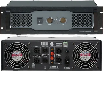 Профессиональный 2U мощный 1200 Вт класс H линейный dj бас аудио караоке развлечения на открытом воздухе линейный усилитель с линейным массивом JA612
