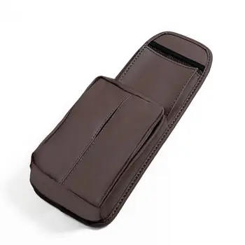 Прочная боковая сумка для сиденья Легкий дизайн на молнии Износостойкий держатель для салфеток сбоку от сиденья Коробка для салфеток для автомобиля